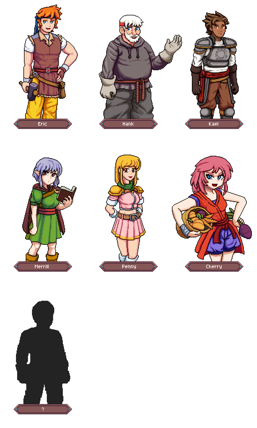 Suncraft - Characters Portraits