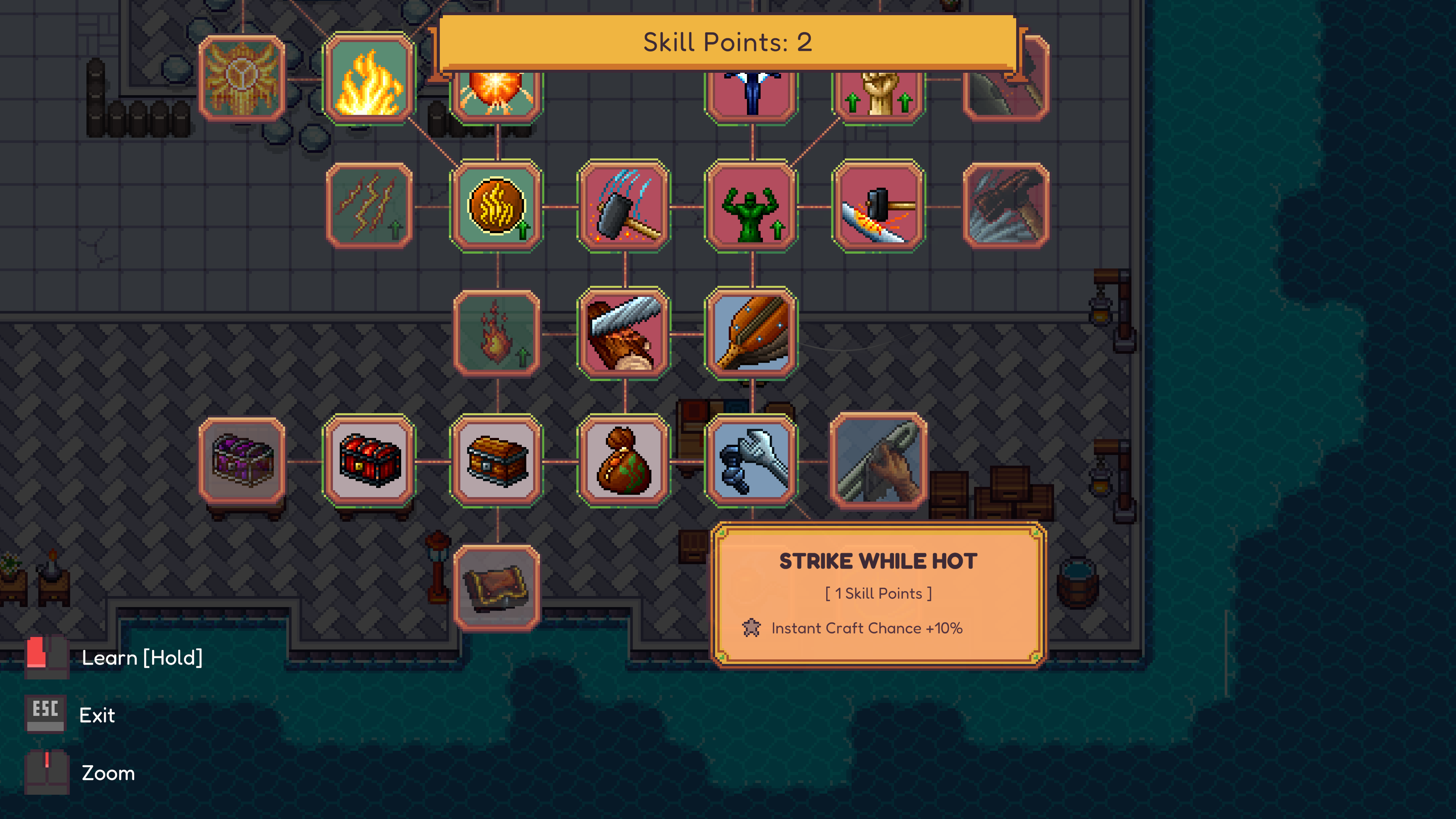 Suncraft - Skill Tree